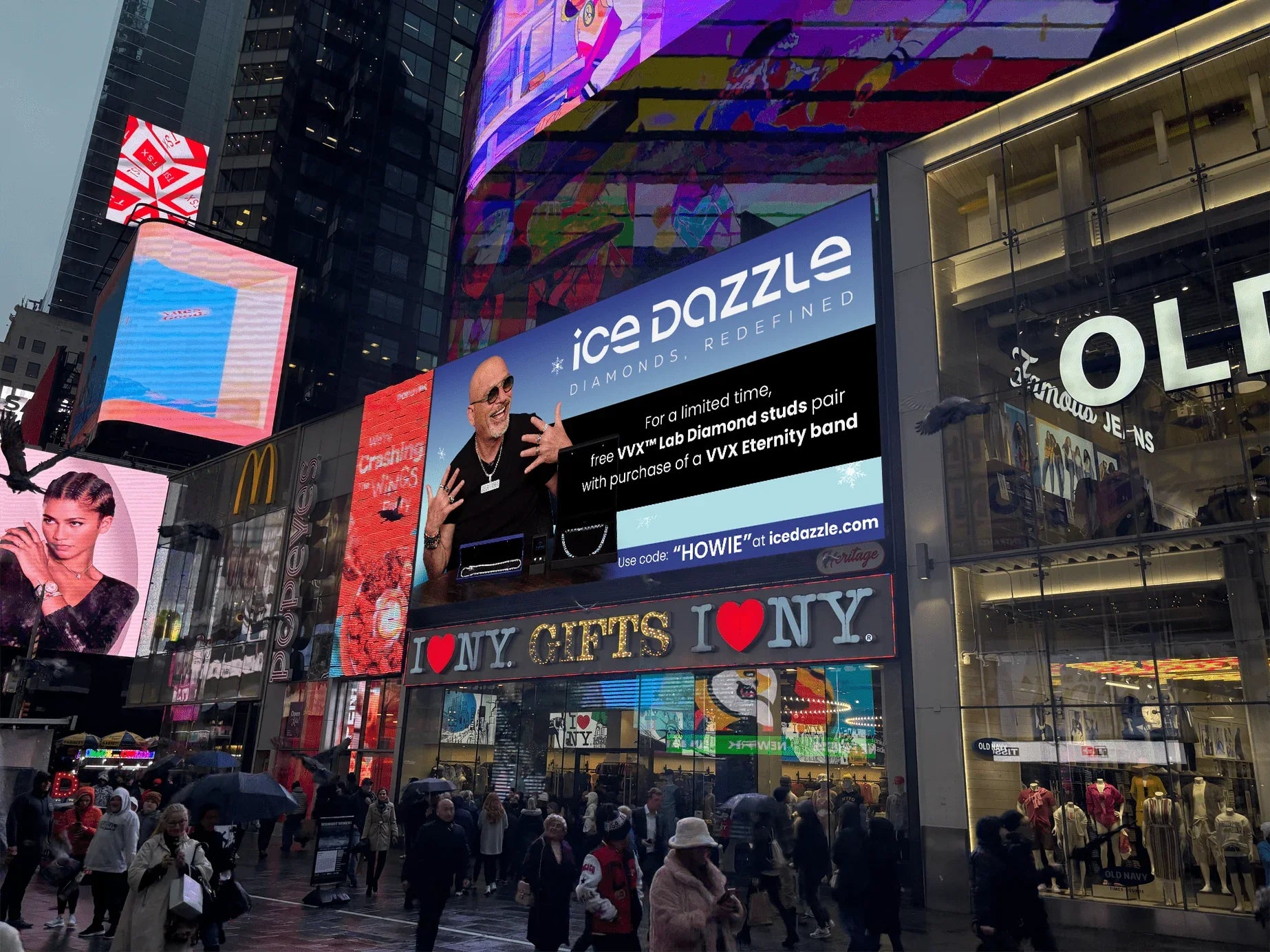 Ice Dazzle x Howie Mandel Partnership - Ice Dazzle