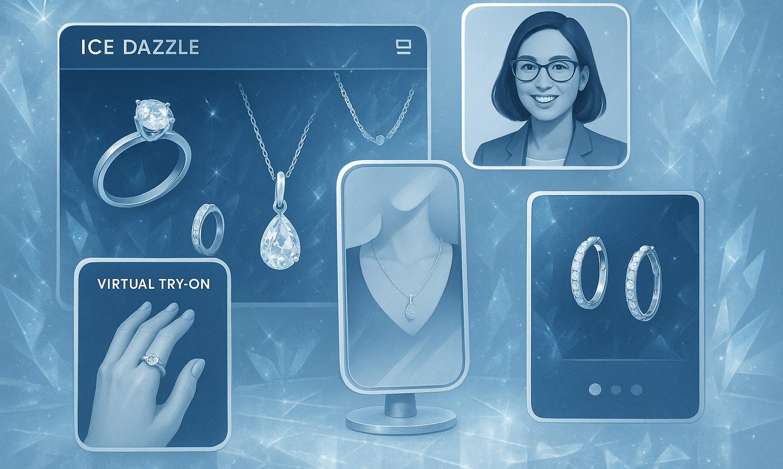 Image Column section
Heading - The experience
Text - We aim to create an online shopping experience that is better than being there. From virtual try-ons to expert consultations, every step is designed around you.