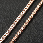 Moissanite Tennis Necklace - 2mm - Ice Dazzle - UltraLux™ Moissanite - Tennis Necklace