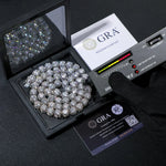 Moissanite Tennis Necklace - 6mm - Ice Dazzle - UltraLux™ Moissanite - Tennis Necklace