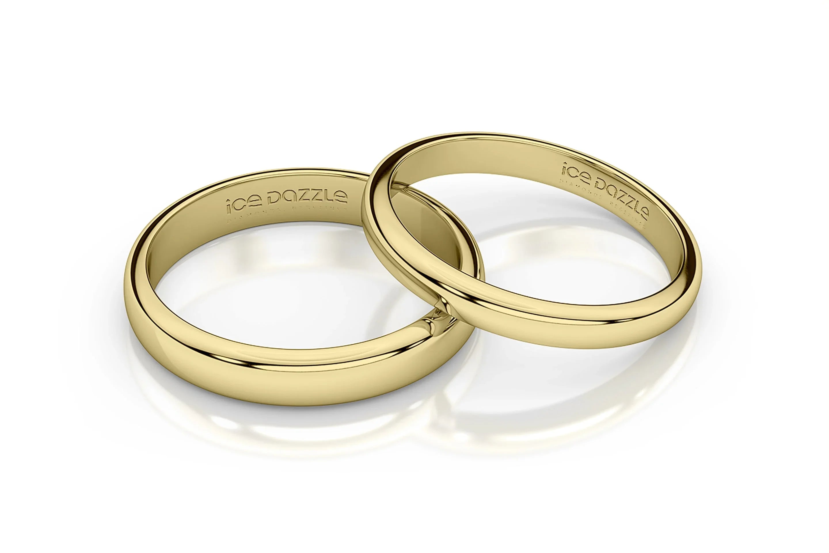 Men's Wedding Bands - Ice Dazzle