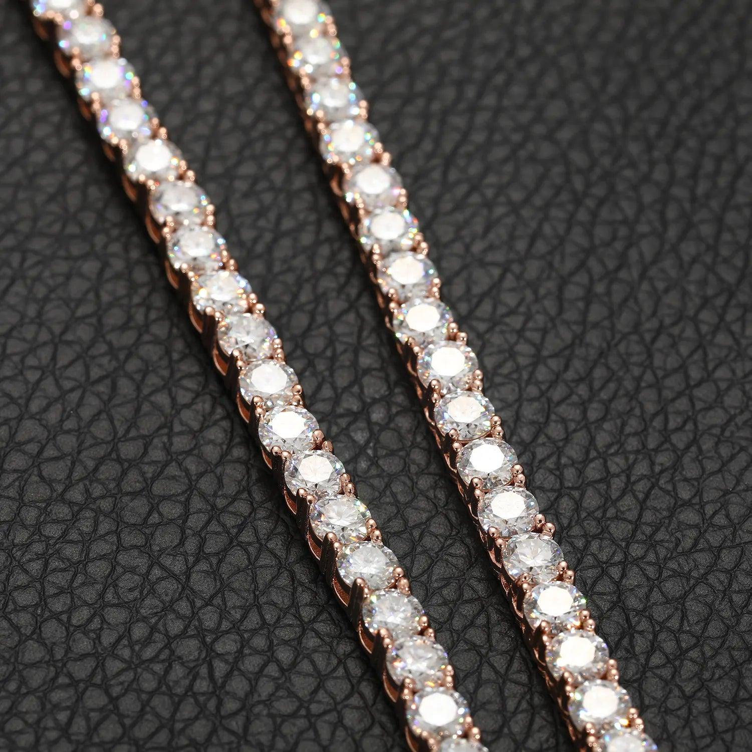 VVX™ Diamond - 4 Prong Tennis Necklace - Ice Dazzle