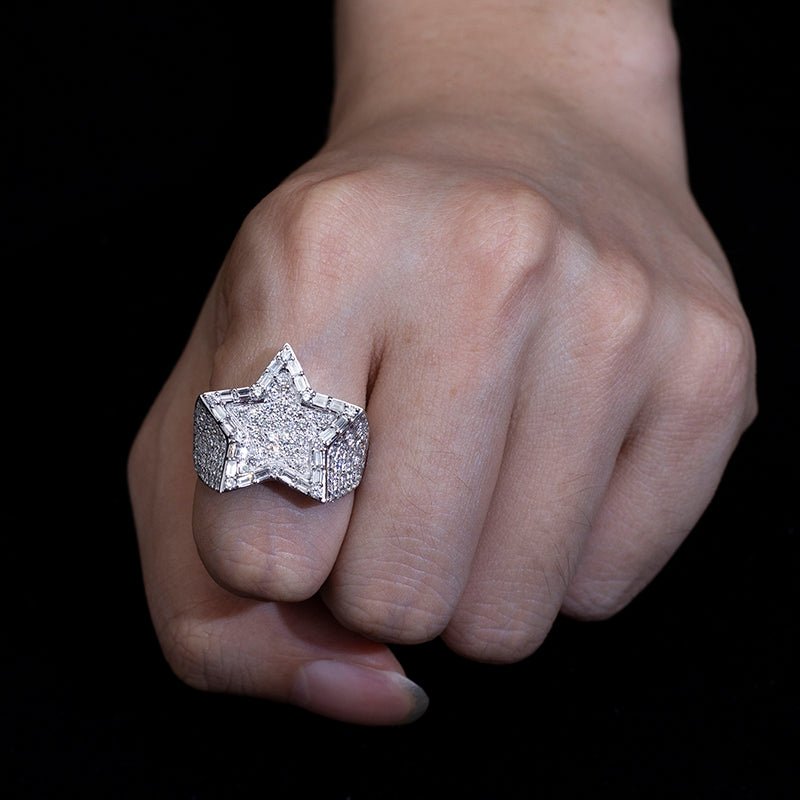 Arctic Star Fashion Ring - Ice Dazzle - VVX™ Lab Diamond - Fashion Rings