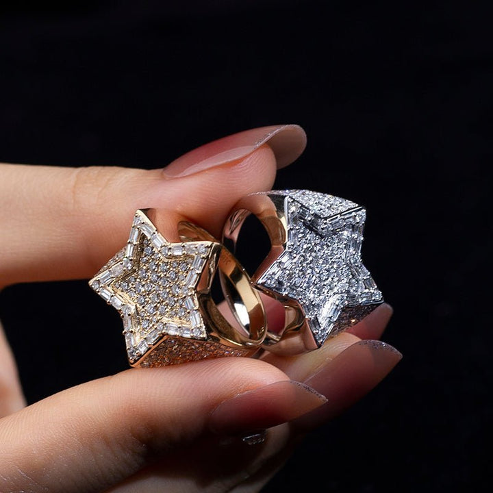 Arctic Star Fashion Ring - Ice Dazzle - VVX™ Lab Diamond - Fashion Rings