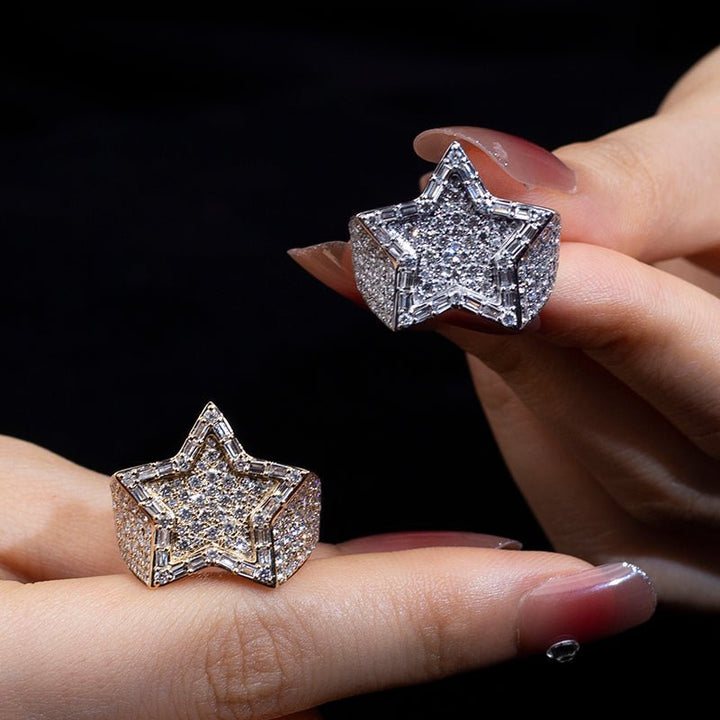 Arctic Star Fashion Ring - Ice Dazzle - VVX™ Lab Diamond - Fashion Rings