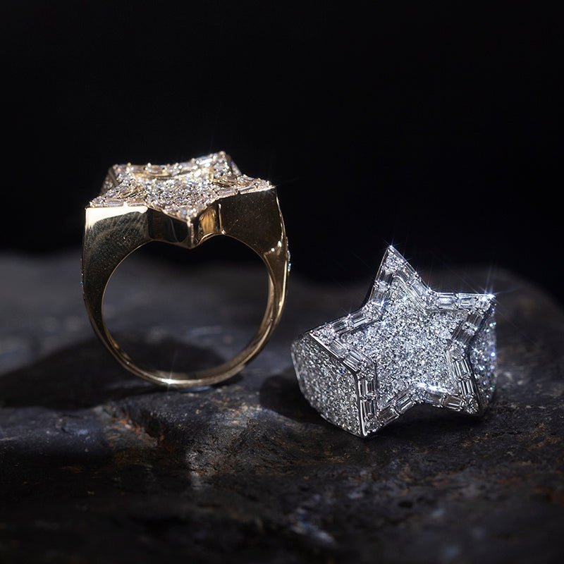 Arctic Star Fashion Ring - Ice Dazzle - VVX™ Lab Diamond - Fashion Rings