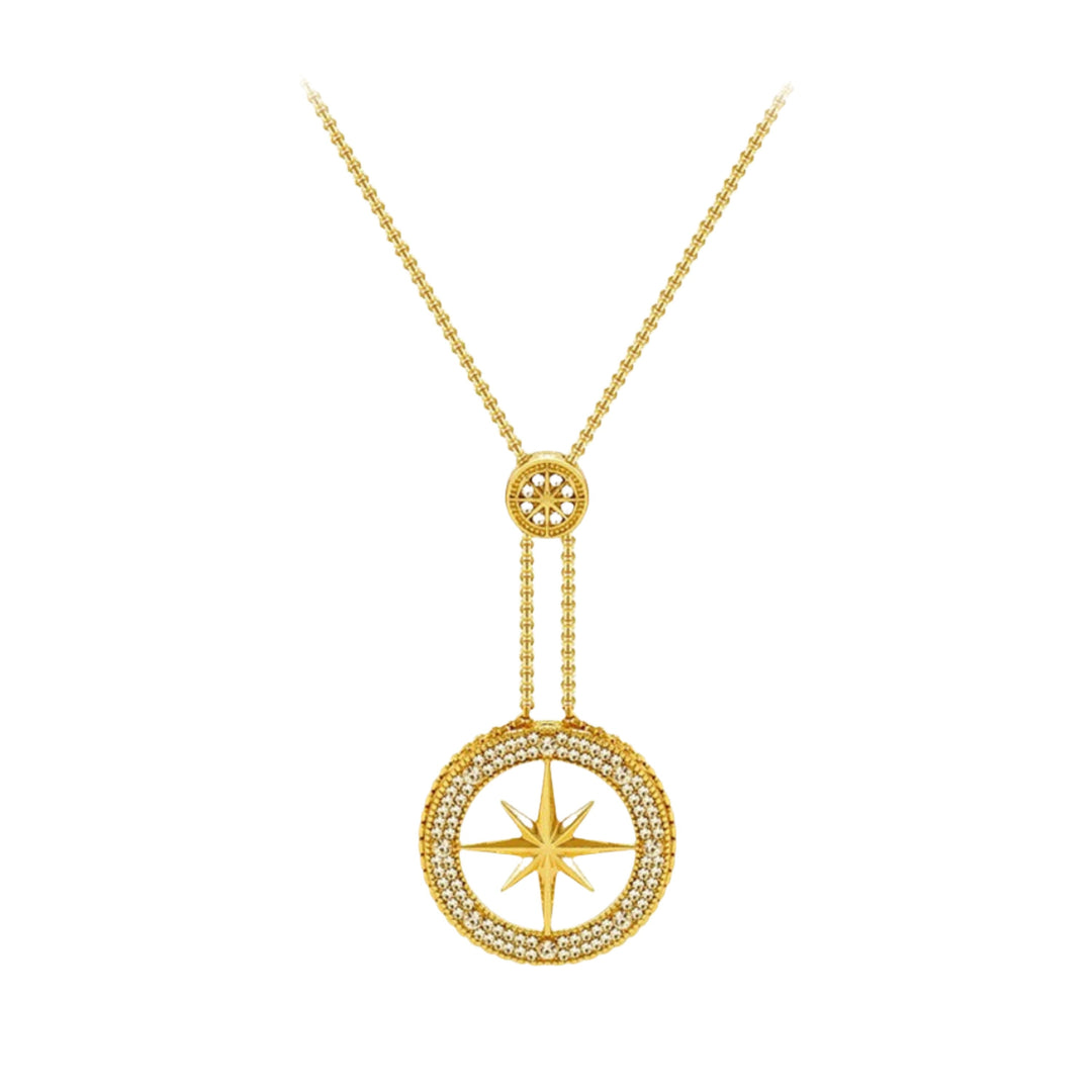 Celestial Compus Pendant - Ice Dazzle - VVX™ Lab Diamond - Pendant