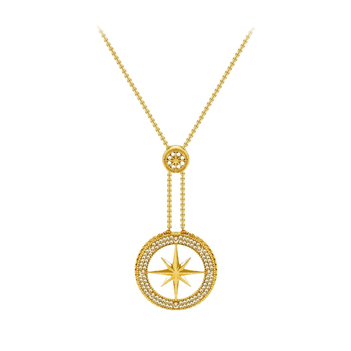 Celestial Compus Pendant - Ice Dazzle - VVX™ Lab Diamond - Pendant