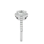 Celestial Engagement Ring - Ice Dazzle - VVX™ Lab Diamond - Engagement Rings #metal_white-gold
