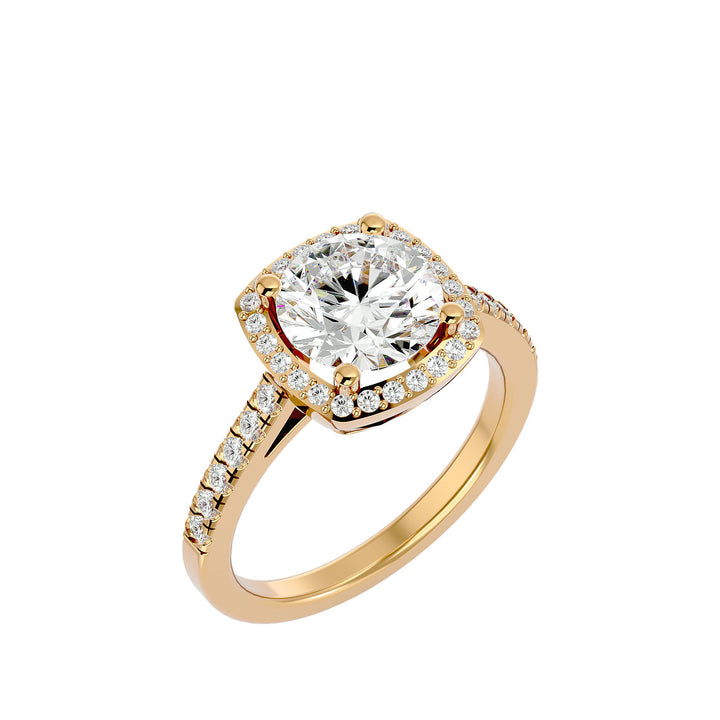 Celestial Engagement Ring - Ice Dazzle - VVX™ Lab Diamond - Engagement Rings 