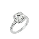 Celestial Engagement Ring - Ice Dazzle - VVX™ Lab Diamond - Engagement Rings #metal_white-gold