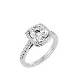 Celestial Engagement Ring - Ice Dazzle - VVX™ Lab Diamond - Engagement Rings #metal_white-gold