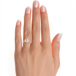 Celestial Engagement Ring - Ice Dazzle - VVX™ Lab Diamond - Engagement