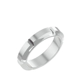 Classic Elegance Comfort - Fit Band - Ice Dazzle - Ice Dazzle - Wedding Ring