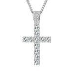 Cross Pendant - 23mm - Ice Dazzle - UltraLux™ Moissanite - Pendant