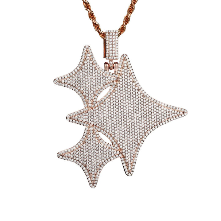 Dazzle Star Pendant - Ice Dazzle - UltraLux™ Moissanite - Pendant