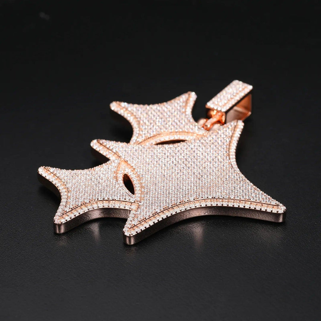 Dazzle Star Pendant - Ice Dazzle - UltraLux™ Moissanite - Pendant