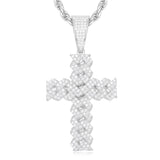 Divine Brilliance Cuban Pendant - Ice Dazzle - UltraLux™ Moissanite - Fashion Pendant