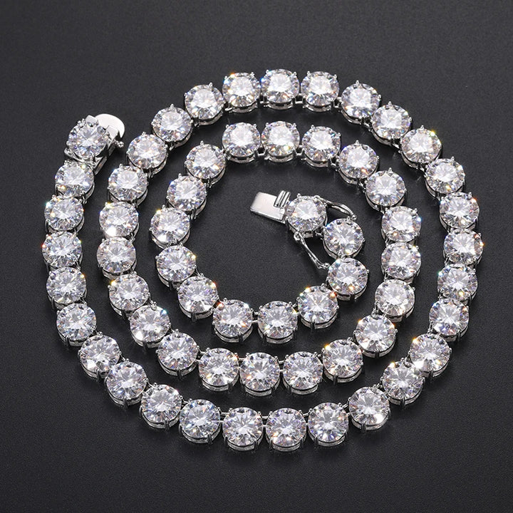 Beautiful and elegant 6mm Moissanite Tennis Necklace