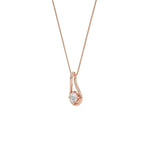 Élodie Solitaire Pendant - Ice Dazzle - VVX™ Lab Diamond - Solitaire Pendant