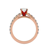Eternal Brilliance Engagement Ring - Ice Dazzle - VVX™ Lab Diamond - Engagement Rings