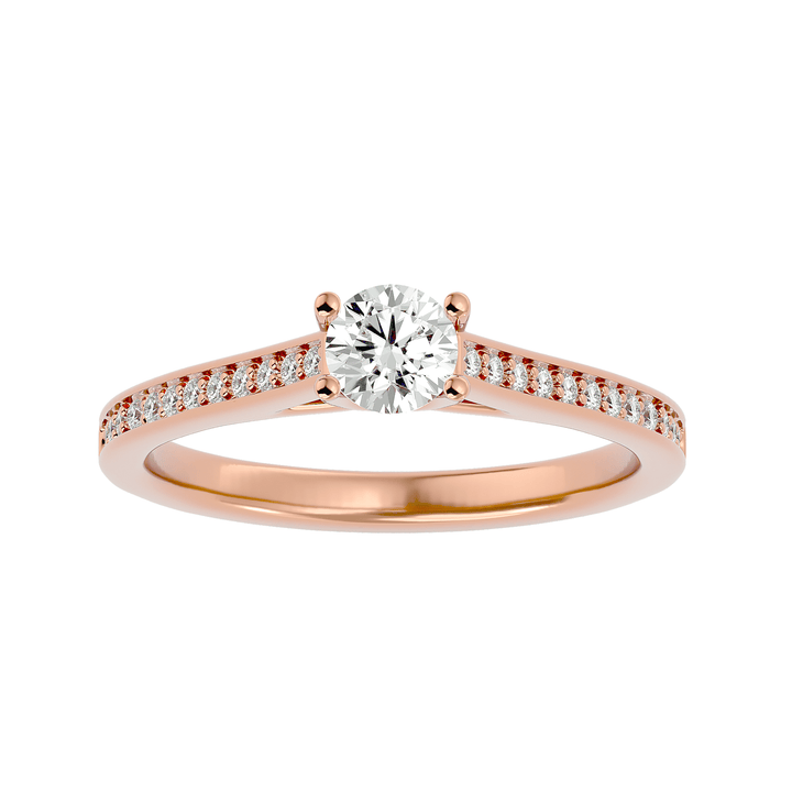 Eternal Elegance Engagement Ring - Ice Dazzle - VVX™ Lab Diamond - Engagement Rings