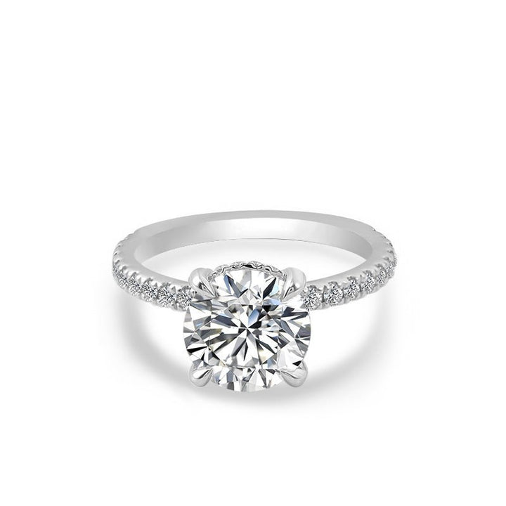 Exquisite Engagement Ring - Ice Dazzle - VVX™ Lab Diamond - Engagement Rings