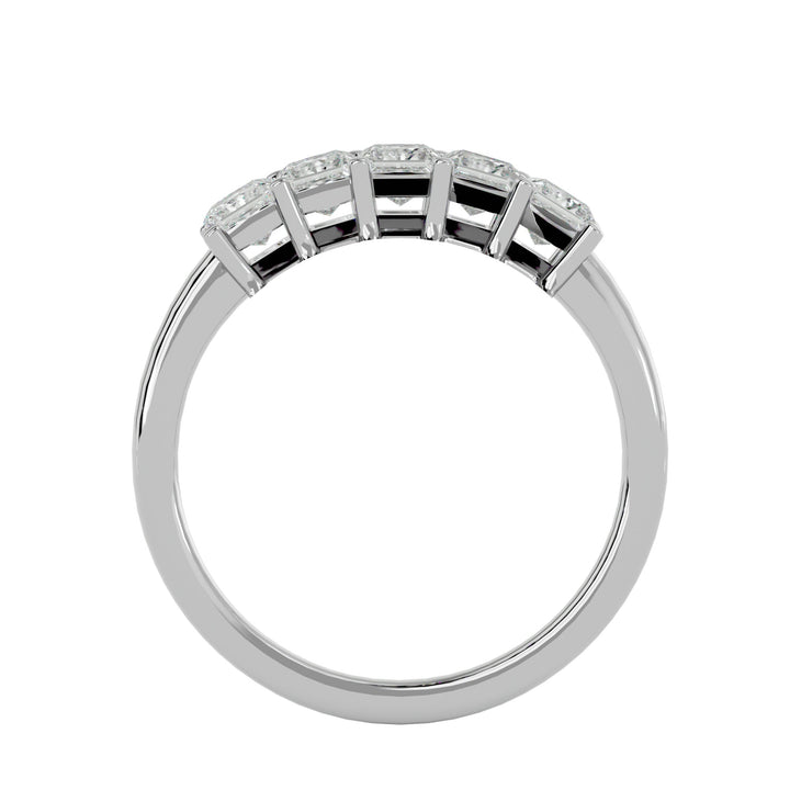 Half Eternity Wedding Band - Ice Dazzle - VVX™ Lab Diamond - Wedding Ring