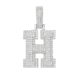 Ice Dazzle Letter Pendant - Ice Dazzle - UltraLux™ Moissanite - Pendant