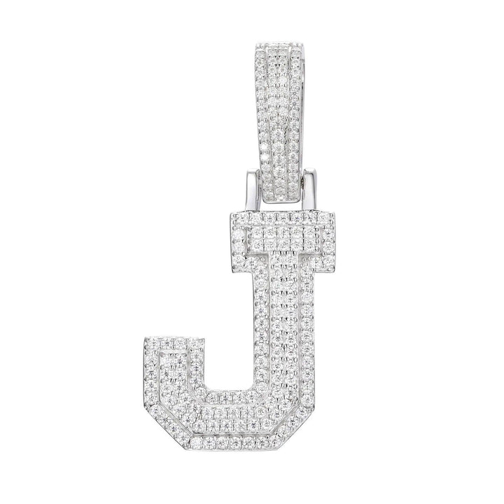 Ice Dazzle Letter Pendant - Ice Dazzle - UltraLux™ Moissanite - Pendant