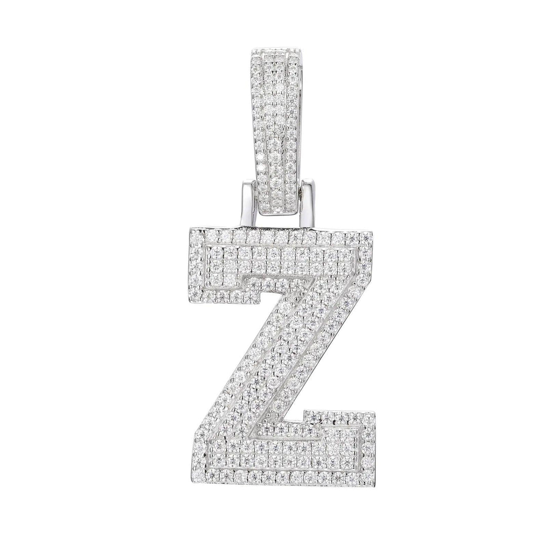 Ice Dazzle Letter Pendant - Ice Dazzle - UltraLux™ Moissanite - Pendant