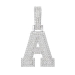 Ice Dazzle Letter Pendant - Ice Dazzle - UltraLux™ Moissanite - Pendant