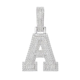 Ice Dazzle Letter Pendant - Ice Dazzle - UltraLux™ Moissanite - Pendant