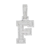 Ice Dazzle Letter Pendant - Ice Dazzle - UltraLux™ Moissanite - Pendant