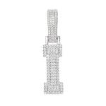 Ice Dazzle Letter Pendant - Ice Dazzle - UltraLux™ Moissanite - Pendant