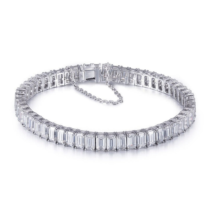 Lab Diamond Baguette Tennis Bracelet - Ice Dazzle - VVX™ Lab Diamond - Tennis Bracelet