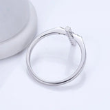 Lab Diamond Cross Fashion Ring - Ice Dazzle - VVX™ Lab Diamond - Fashion Rings