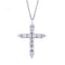 Lab Diamond Cross Pendant - Ice Dazzle - VVX™ Lab Diamond - Fashion Pendant