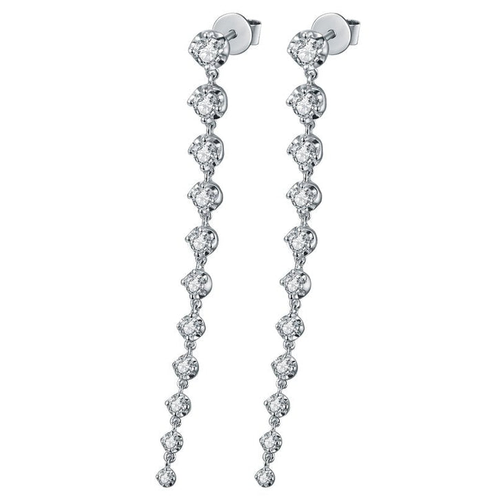 Lab Diamond Drop Earrings - Ice Dazzle - VVX™ Lab Diamond - Fashion Earrings