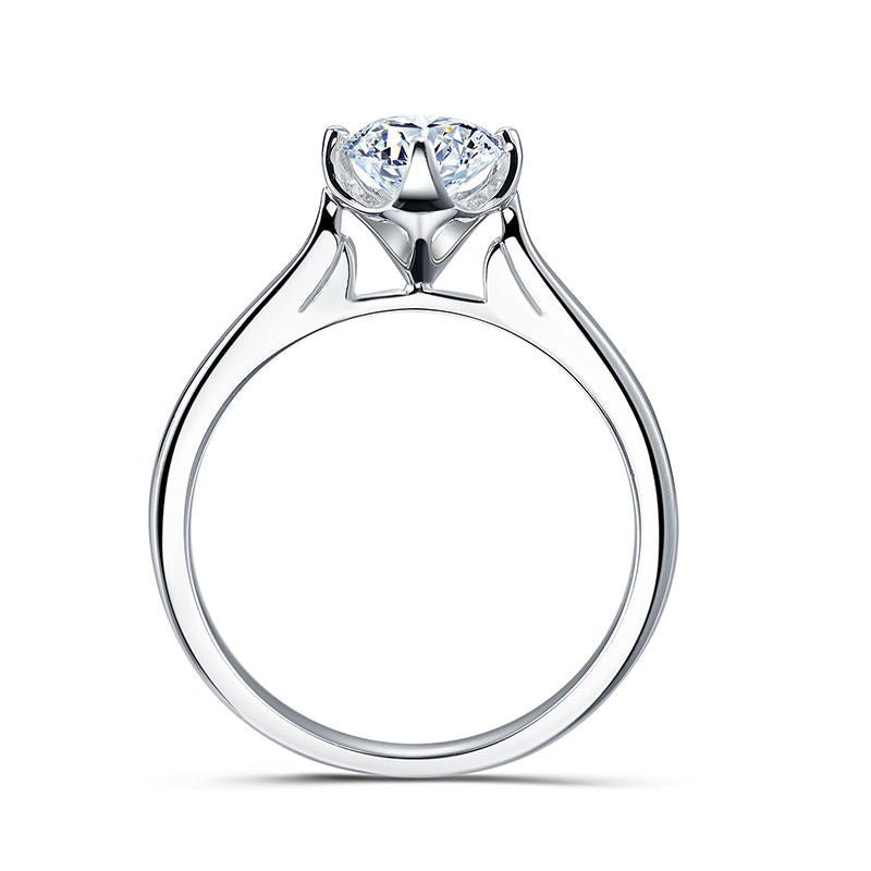 Lab Diamond Round Solitaire Ring - Ice Dazzle - VVX™ Lab Diamond - Engagement Rings