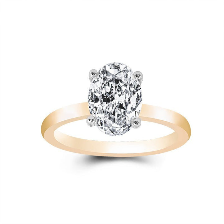 Lab Diamond Solitaire Engagement Ring - Ice Dazzle - VVX™ Lab Diamond - Engagement Rings