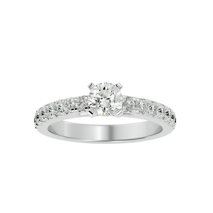 Lab Diamond Solitaire Engagement Ring - Ice Dazzle - VVX™ Lab Diamond - Engagement Rings