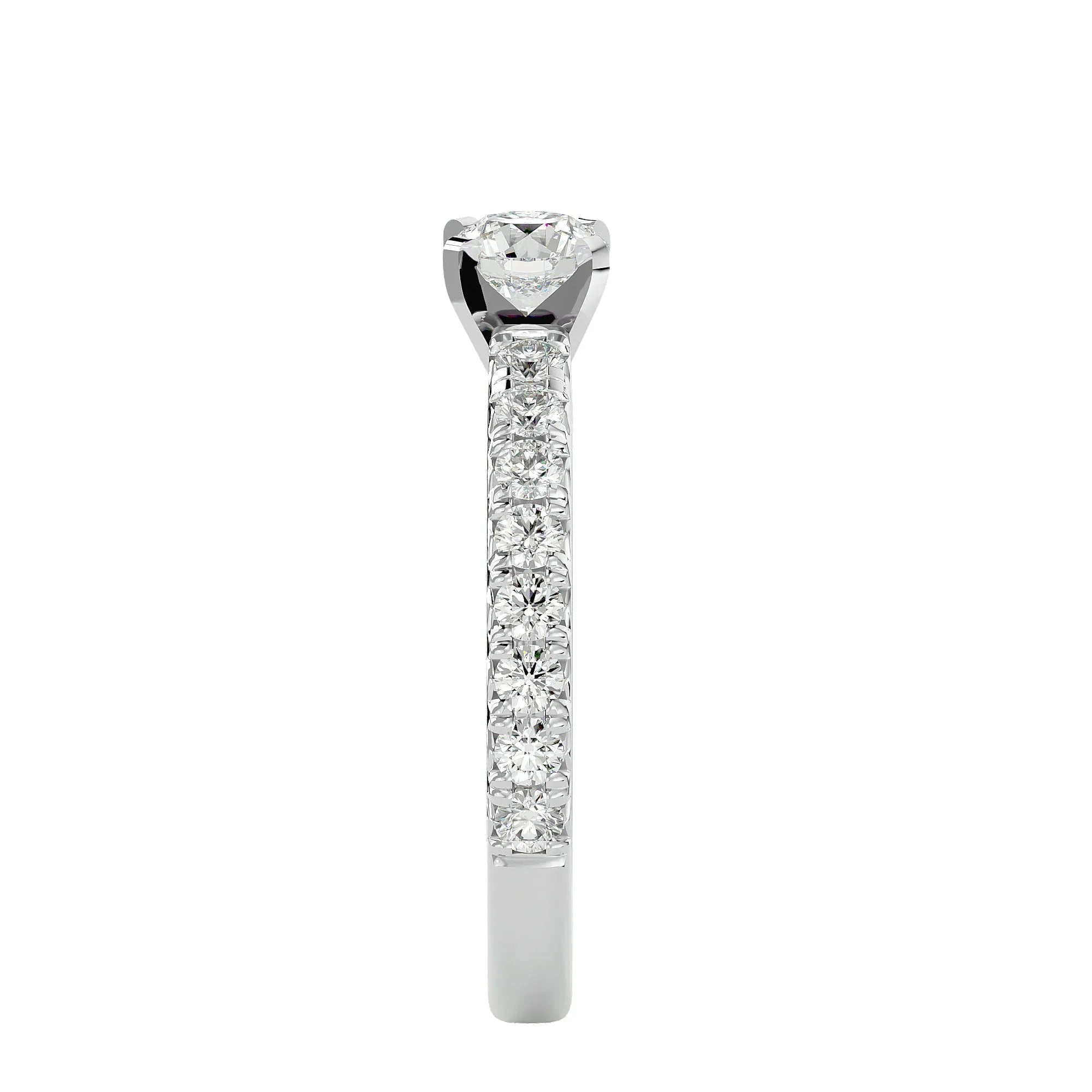 Lab Diamond Solitaire Engagement Ring - Ice Dazzle - VVX™ Lab Diamond - Engagement Rings