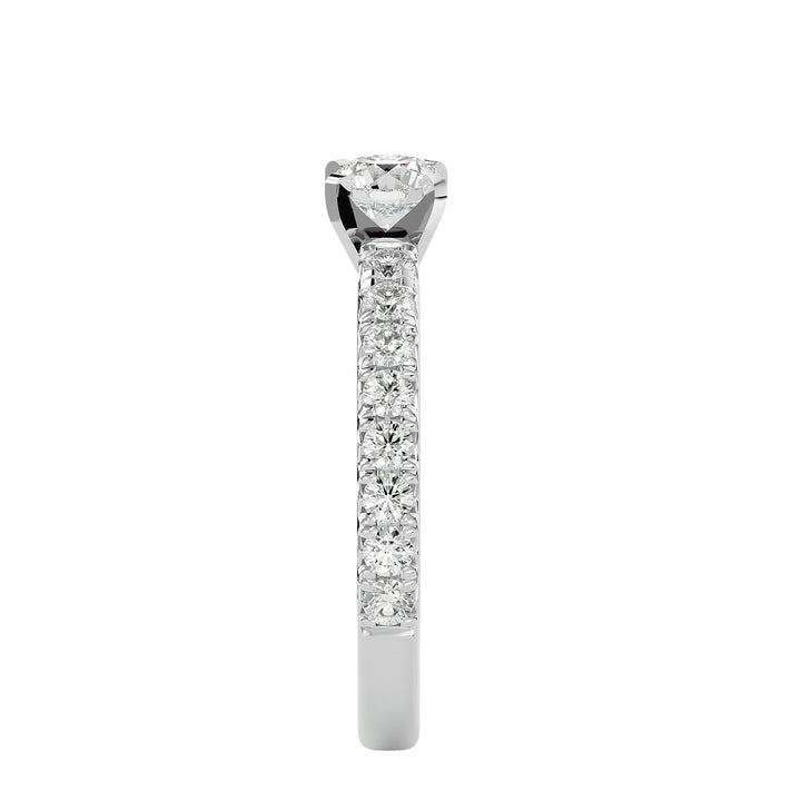 Lab Diamond Solitaire Engagement Ring - Ice Dazzle - VVX™ Lab Diamond - Engagement Rings