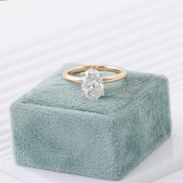 Lab Diamond Solitaire Engagement Ring - Ice Dazzle - VVX™ Lab Diamond - Engagement Rings