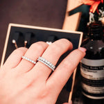Lab Diamond Stackable Wedding Bands - Ice Dazzle - VVX™ Lab Diamond - Wedding Ring