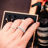 Lab Diamond Stackable Wedding Bands - Ice Dazzle - VVX™ Lab Diamond - Wedding Ring