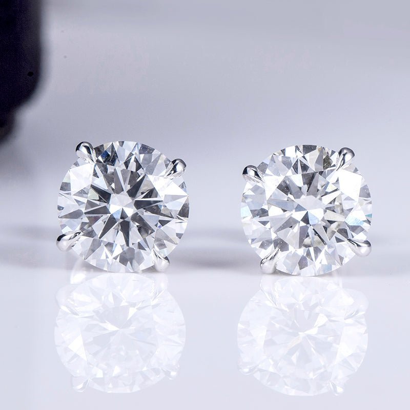 Lab Diamond Stud Earrings - Ice Dazzle - VVX™ Lab Diamond - Studs