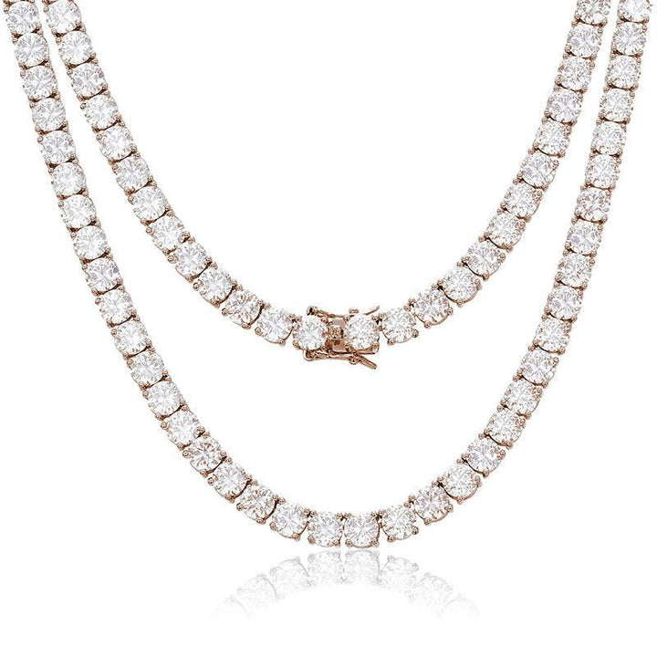 Lab Diamond Tennis Necklace - 3mm - Ice Dazzle - VVX™ Lab Diamond - Tennis Necklace