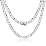 Lab Diamond Tennis Necklace - 3mm - Ice Dazzle - VVX™ Lab Diamond - Tennis Necklace